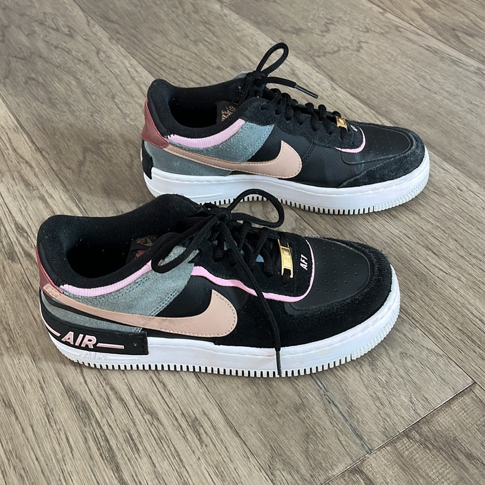 NIKE Air Force 1 Low Shadow, Size 8